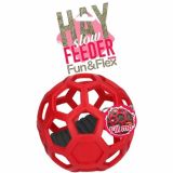 Hay slowfeeder fun & flex 20cm - rood