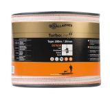 Gallagher TurboLine Lint 20mm Wit 200m