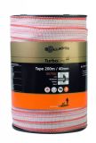 Gallagher TurboLine Lint 40mm Wit 200m